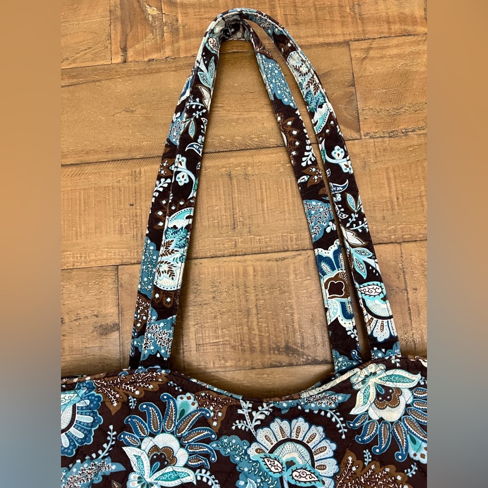 Vera Bradley Java Blue Tote - image 8